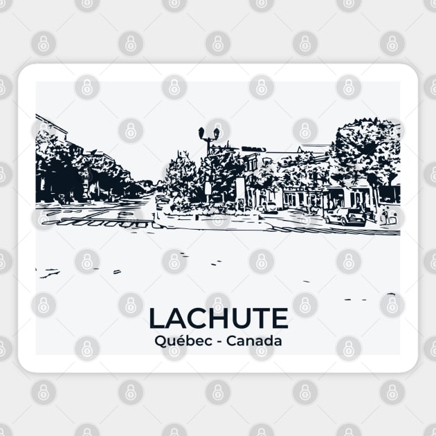 Lachute - Québec Magnet by Lakeric